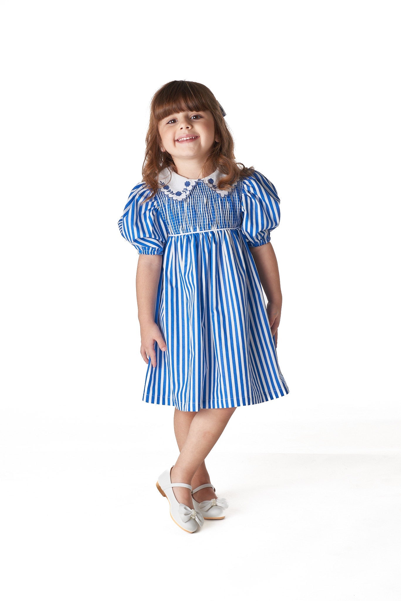 Vestido Alice Listrado Infantil