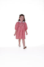 Vestido Alice Listrado Infantil