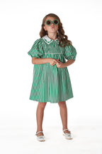 Vestido Alice Listrado Infantil