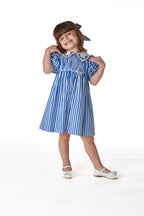 Vestido Alice Listrado Infantil