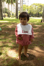 Romper Liam Infantil - Listrado Personalizável